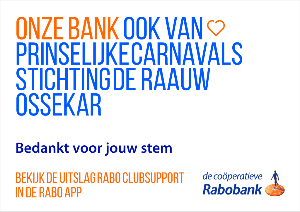 Rabo ClubSupport Bedankt